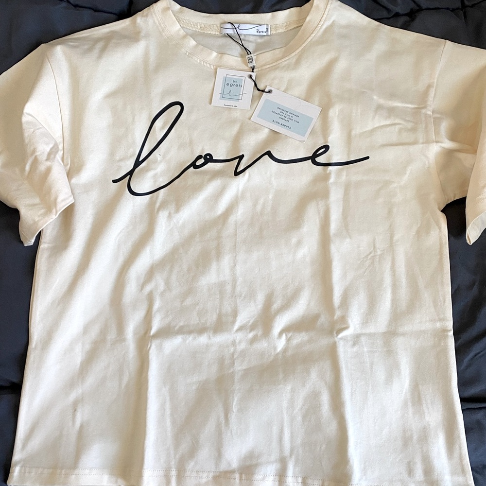 Love T-shirt ByEgreis sz M